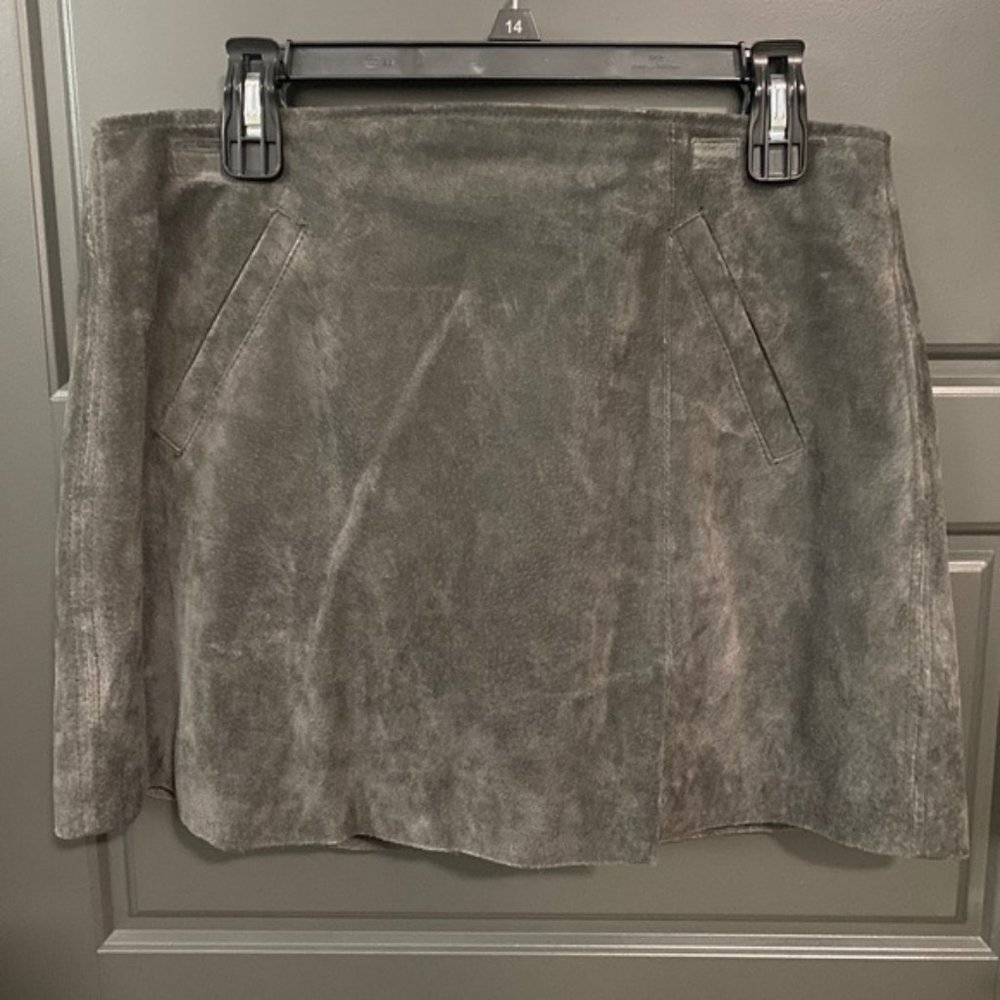 BLANKNYC Suede Mini Skirt